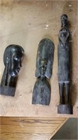 Tribal African Figures-Hand Carved