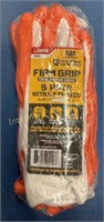 5pr Firm Grip Nitrile-Coated Gloves Large