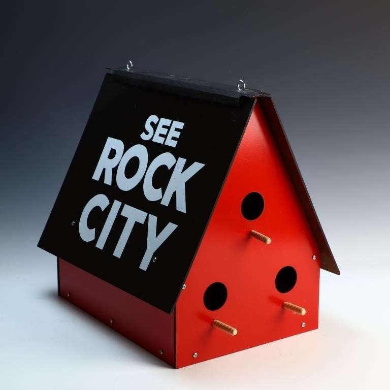 See Rock City bird house
