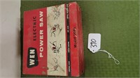 VINTAGE WEN POWER SAW IN BOX WORKS