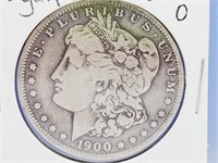 1900 O Morgan US Silver Dollar Lots of Detail