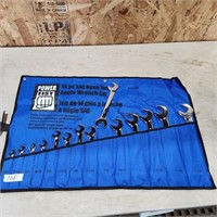 3/8"- 1 1/4" Open End Wrench Set
