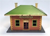 Lionel Prewar Lighted City Station 124