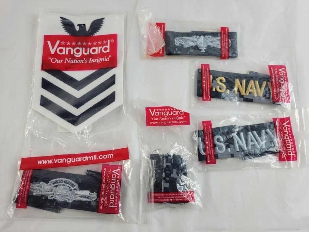 New Vanguard U.S. Navy patches
