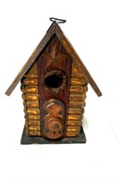 Custom Made Bird House 11"T