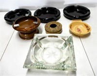 Assorted Ashtrays Includng 1 Musical