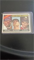 1966 AMERICAN LEAGUE 1965 BATTING LEADERS BASEBALL