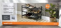 Neat Freak! Heavy Duty Stackable Shoe Rack