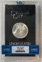 1883CC Morgan Silver Dollar GSA BOX NGC MS65