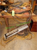 Large Group of Extension and Power Cords