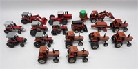 1:64 Massey Ferguson & Hesston Toy Tractors