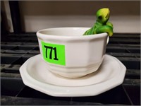 Pfaltzgraff cup & saucer, turtle