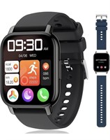 Popglory Smart Watch Call Receive/Dial, 1.85''