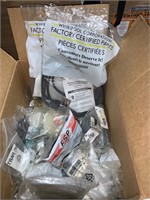 BOX LOT OF ASSORTED APPLIANCE PARTS