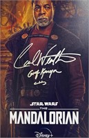 Autograph COA Mandalorian Photo