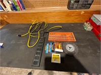 Power bar, staples, tools etc.