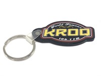 Vintage KROQ World Famous 106.7 Keychain