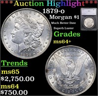 ***Auction Highlight*** 1879-o Morgan Dollar $1 Gr