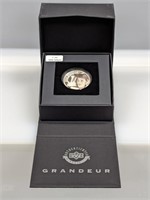 Upper Deck Grandeur Sean Monahan .999 Silver Coin