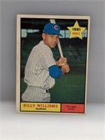 1961 Topps #141 Billy Williams (RC) Cubs HOF
