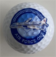 Air Force One Presidential Plane golf ball