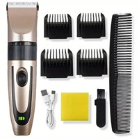 Mens Rechargeable Cordless Hair Clipper Set