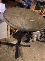 bar height round table subway 30”