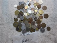 1 Pound bag of foreign coins