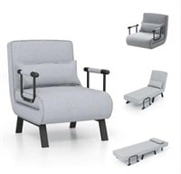 Giantex Convertible Sofa Bed - Grey