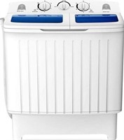 * 20lbs Twin Tub Portable Washing Machine