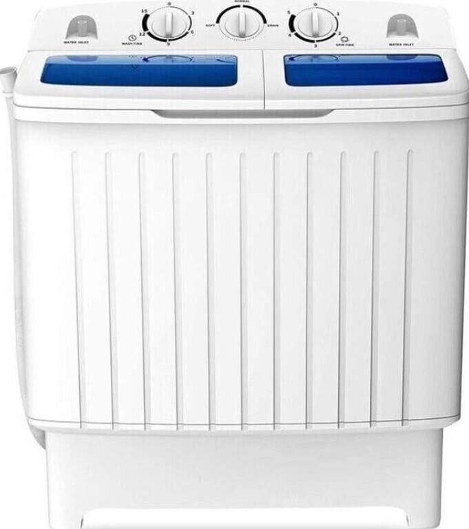 * 20lbs Twin Tub Portable Washing Machine
