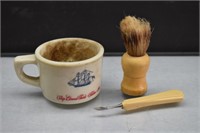 Old Spice Shaving Cup w/ Shaving Brush