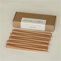 10 Pieces Luna By Camilia 12 Inch Taper Candles, W