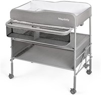 Maydolly Large Diaper Changing Table, 3 Layers Fol