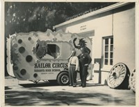 8x10 Sullivan and Hoyt with Sailor Circus Sarasota