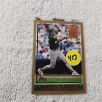 1998 Topps Minted in Cooperstown Jose Canseco