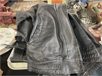Leather Jacket with Harley-Davidson Chaps