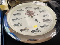 Harley-Davidson Electric Wall Clock