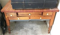 Antique Hoosier Base with Steel Lined