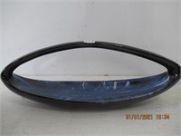 18" X 4" Blue Mountain Pottery Handled Bowl