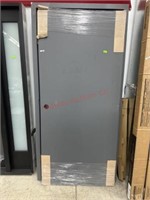 36” commercial steel door with frame and push