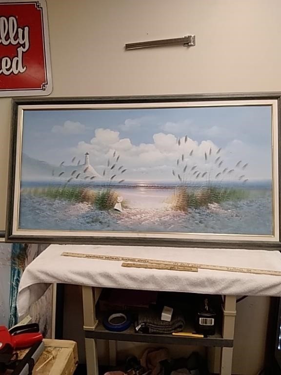 Large ocean artwork 52x29