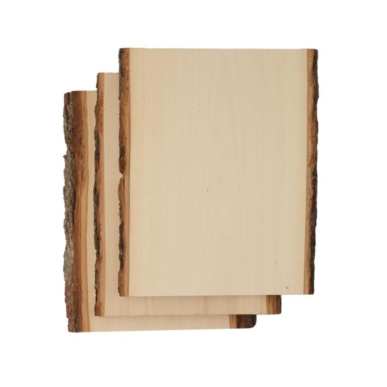 Walnut Hollow Medium Basswood Planks Pack of 3 Bar