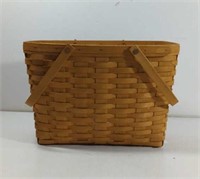 1997 Longaberger Classic Magazine Basket