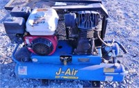 J-Air gas powered air compressor