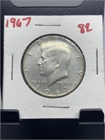 1967 SILVER KENNEDY HALF DOLLAR