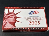 2005 US Mint Silver Proof Set