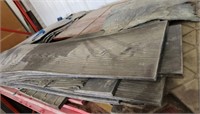 Large Stack of rubber concrete molds, various