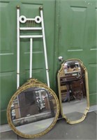 Easel & 2 Mirrors