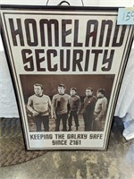 Homeland Security - Star Trek Poster